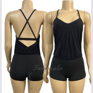 Lululemon Dance to Yoga Leotard black New without tags never been worn 4
